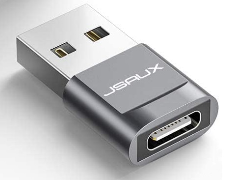 Адаптер-перехідник JSAUX Type-C to USB 2.0 480Mbps 2.4A