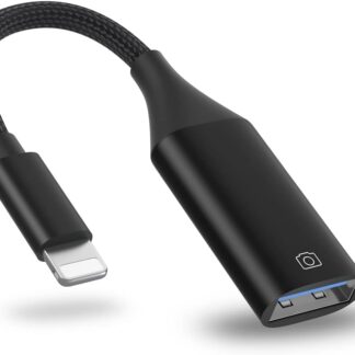 Адаптер-перехідник IVSHOWCO Lightning to USB OTG 0.12м чорний