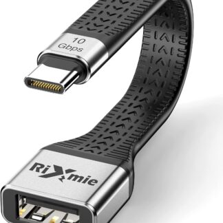 Адаптер RIXMIE Type C to USB A OTG, 10Gbps, 3А, 0.13м