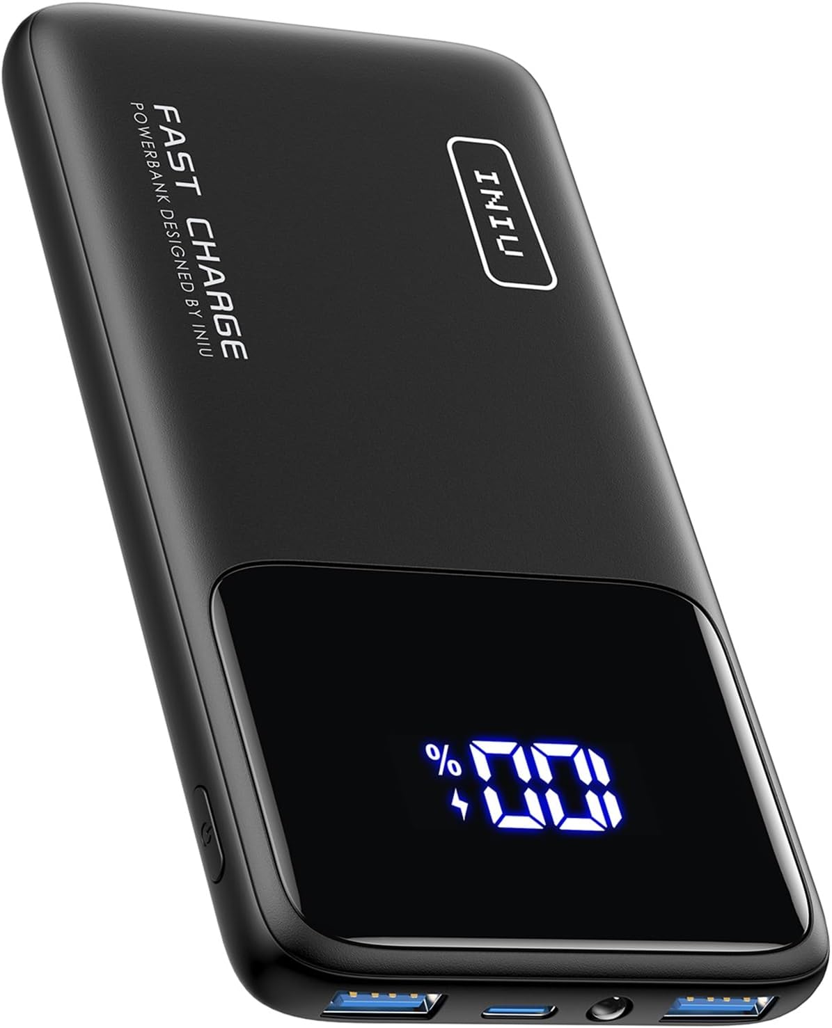УМБ Powerbank INIU Portable Charger, Slimmest Fast Charging 10000mAh 22.5W PD 3.0+QC 4.0 LED Display (BI-B6)
