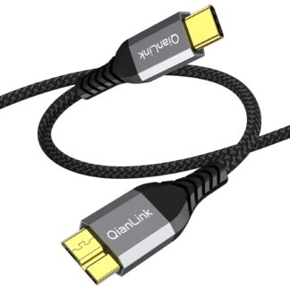Кабель QianLink USB 3.1 Type C Male to Micro B Male 0.5м