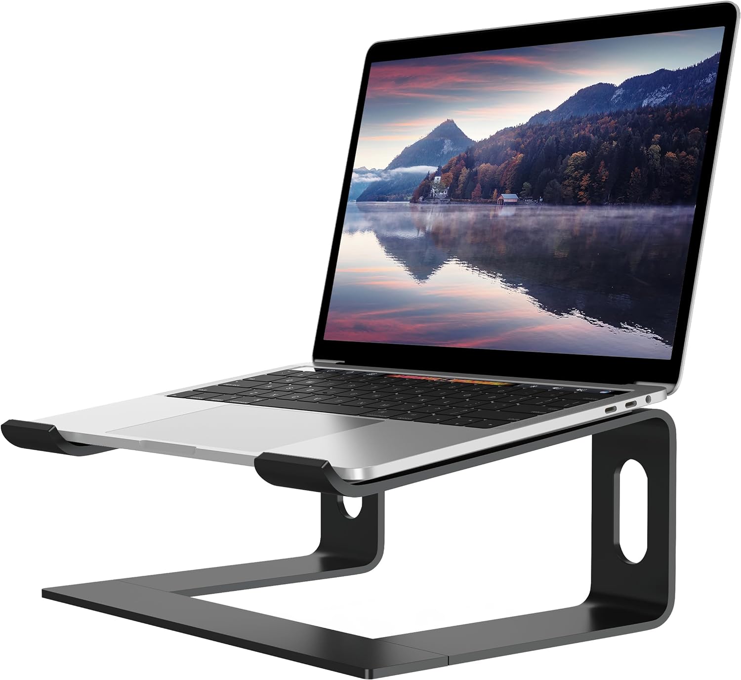 Підставка під ноутбук ALASHI Laptop Stand for Desk 10-15.6" Notebook, Aluminum, A-Black