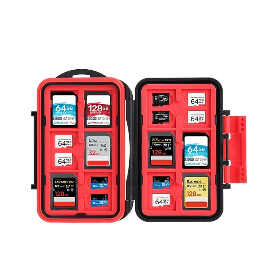 Водонепроникний захисний кейс для карт пам'яті LYNCA 12 x SD + 24 x micro SD - Зображення 2