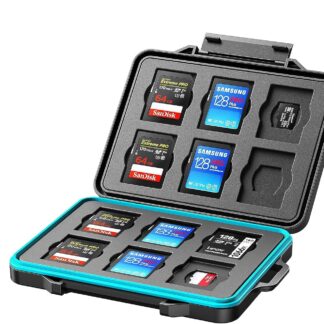 ​Водонепроникний захисний кейс для карт пам'яті ORICO 12 x SD + 12 x micro SD [PHCD-BK-3]