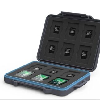 ​Водонепроникний захисний кейс для карт пам'яті Yottamaster 12 x SD + 12 x micro SD [B7-3-GY]