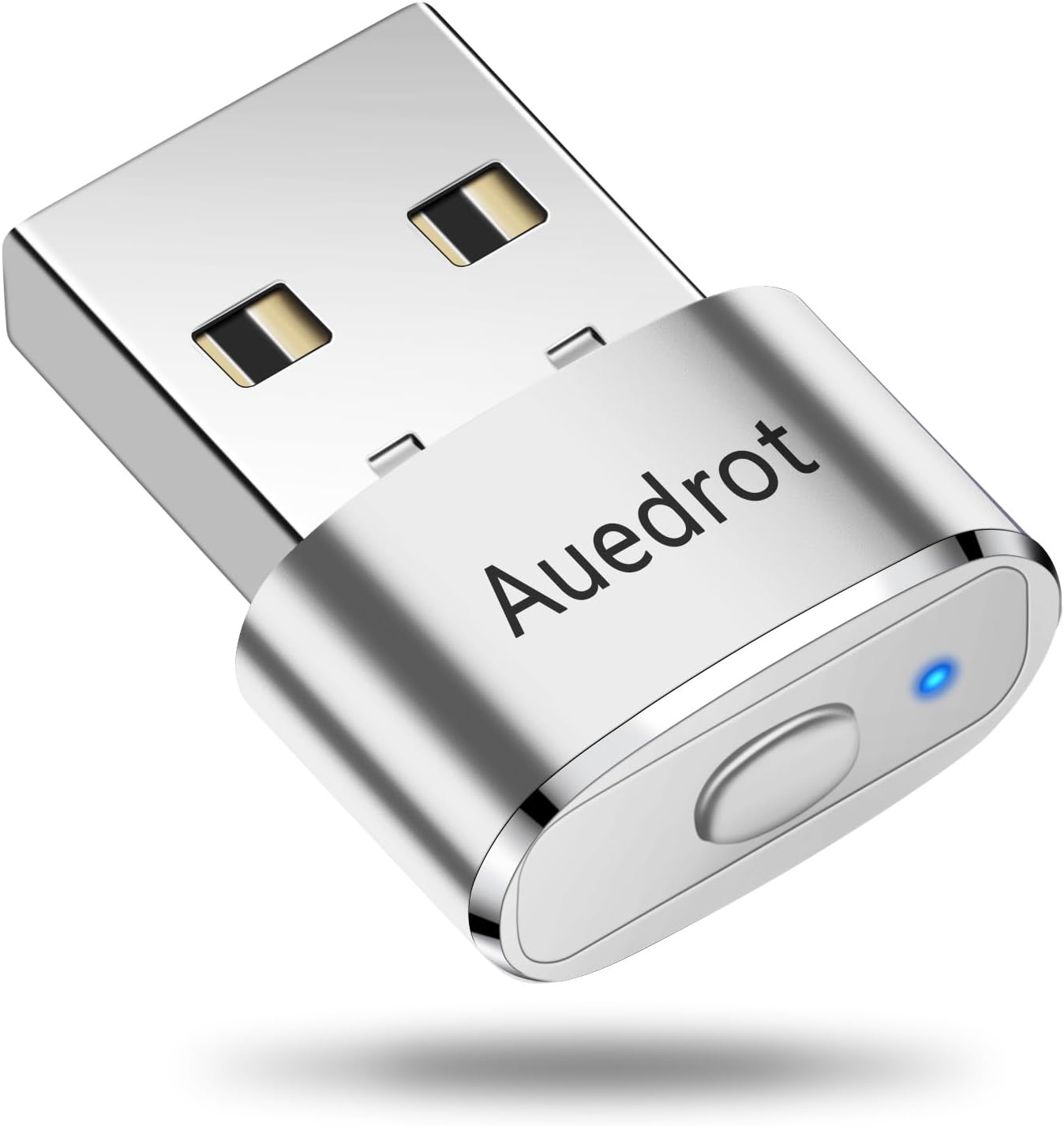 Віглер клікер шейкер симулятор для миші AUEDROT Mouse Mover Jiggler Metal Mini Silver