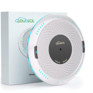 ​Вігглер клікер шейкер симулятор для миші Cloudeck Timer & LED Color Option, 2 Speed Mode білий