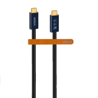 Кабель APEXSUN USB-C Coaxial Cable USB4, 240W, 8K4K Video, 40Gbps, 0.5м