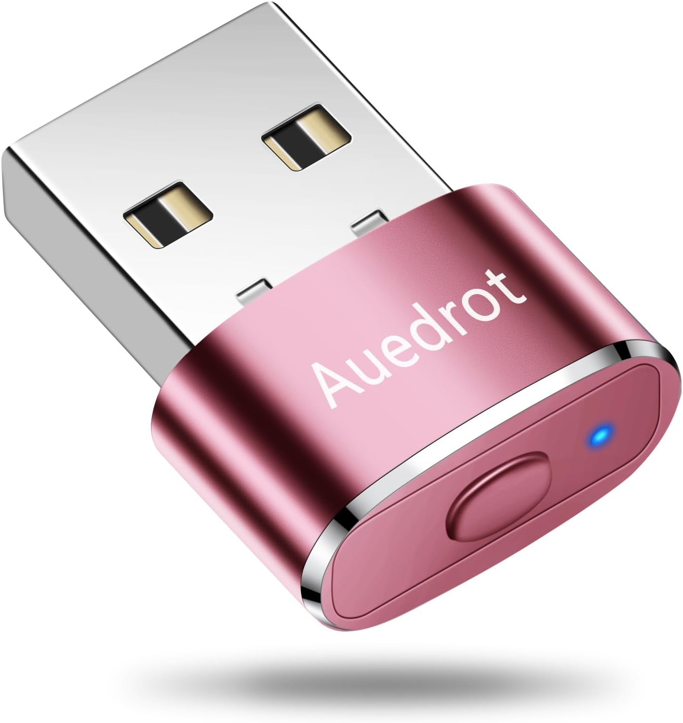 Віглер клікер шейкер симулятор для миші AUEDROT Mouse Mover Jiggler Metal Mini Rose Gold