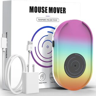 ​Вігглер клікер шейкер симулятор для миші ERGOPOLLO Mouse Mover Jiggler rainbow