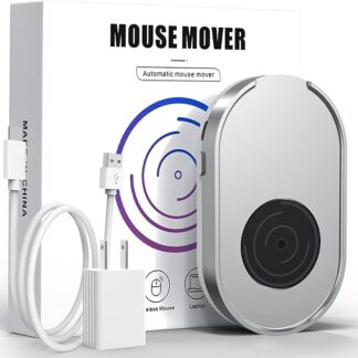 ​Вігглер клікер шейкер симулятор для миші ERGOPOLLO Mouse Mover Jiggler silver