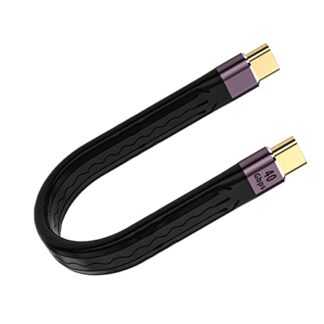 Кабель APEXSUN USB-C 100Вт, 8K Video, 40Gbps, 0.12м