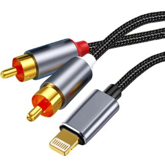 Адаптер TIEDXIOY Lightning to RCA 1.2м