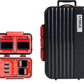 Водонепроникний захисний кейс для карт пам'яті LYNCA 4 x CF + 8 x SD + 12 x micro SD