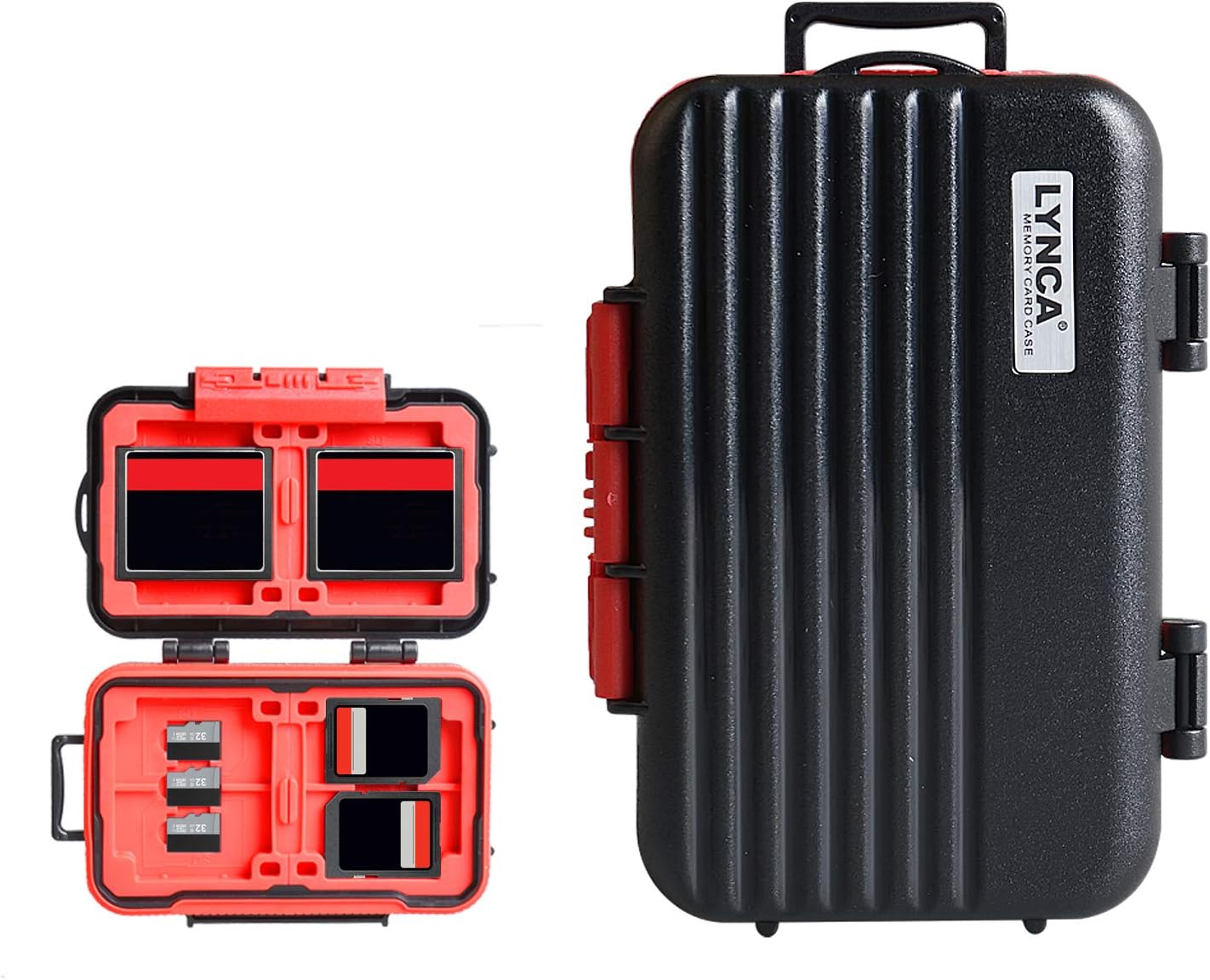 Водонепроникний захисний кейс для карт пам'яті LYNCA 4 x CF + 8 x SD + 12 x micro SD