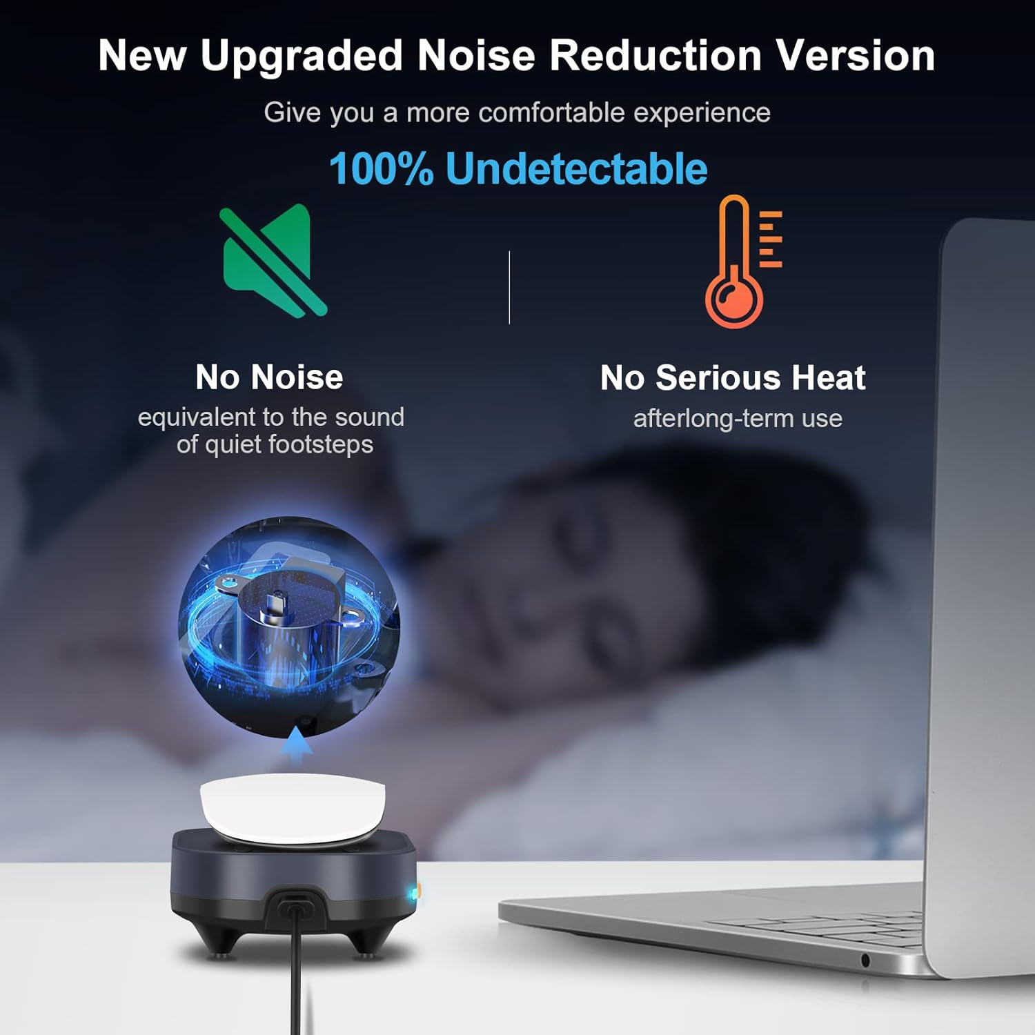 Вігглер клікер шейкер симулятор для миші Vaydeer Mouse Mover Jiggler - Зображення 2