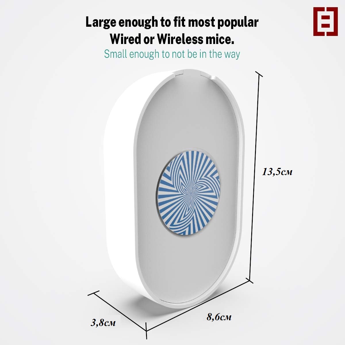 Вігглер клікер шейкер симулятор для миші TECH8 USA Undetectable Mouse Mover, Mouse Jiggler, "Hypnotic" - Зображення 3