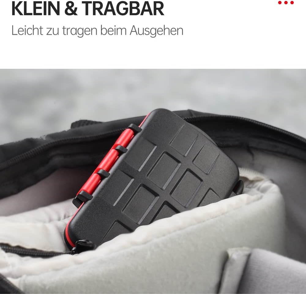 Водонепроникний захисний кейс для карт пам'яті LYNCA 12 x SD + 24 x micro SD - Зображення 5