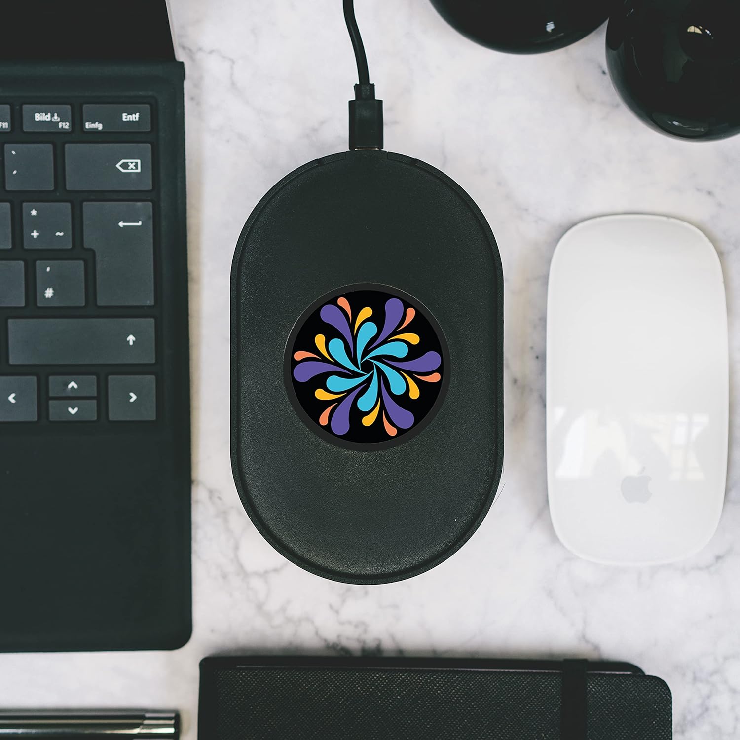 Вігглер клікер шейкер симулятор для миші TECH8 USA Undetectable Mouse Mover, Mouse Jiggler, "Fireworks" - Зображення 3