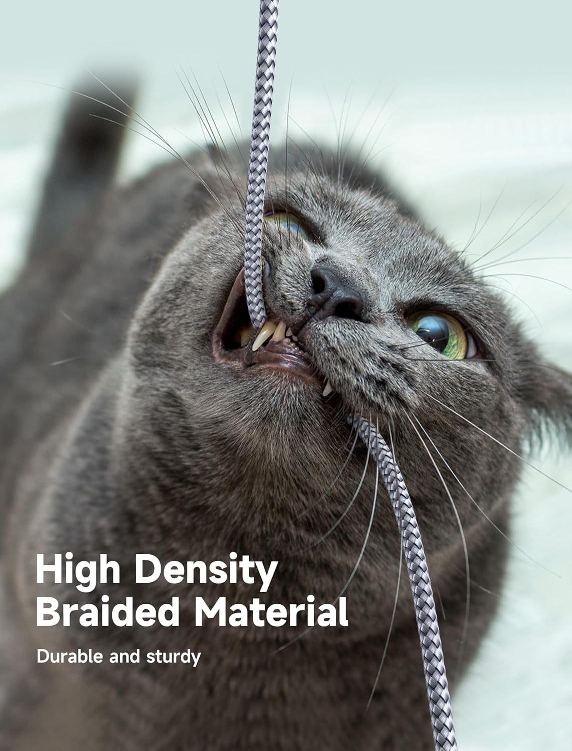 Кабель JSAUX USB 3.0 Type C Male to Micro B Male 1м grey - Зображення 6