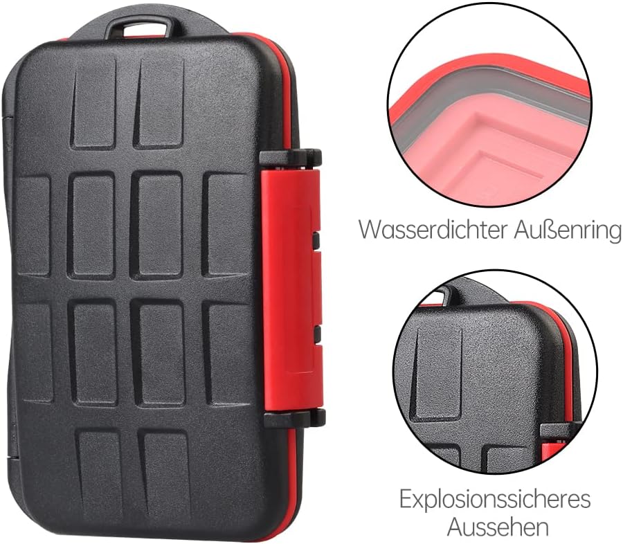 Водонепроникний захисний кейс для карт пам'яті LYNCA 12 x SD + 24 x micro SD - Зображення 7