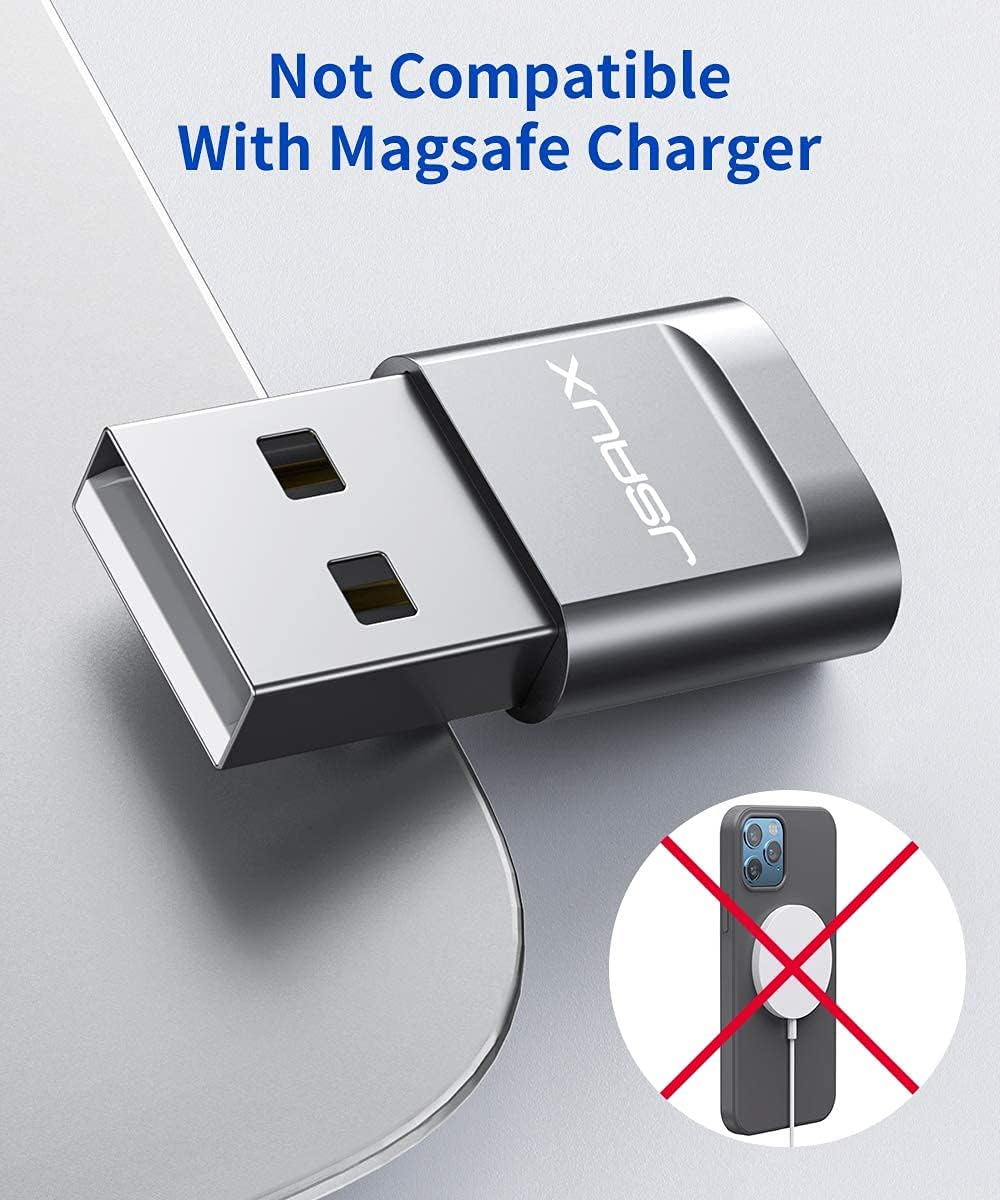 Адаптер-перехідник JSAUX Type-C to USB 2.0 480Mbps 2.4A - Зображення 7