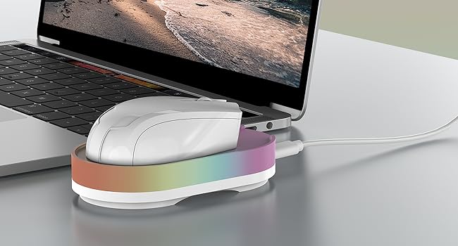 Вігглер шейкер симулятор для миші ERGOPOLLO Mouse Mover Jiggler rainbow - Зображення 8