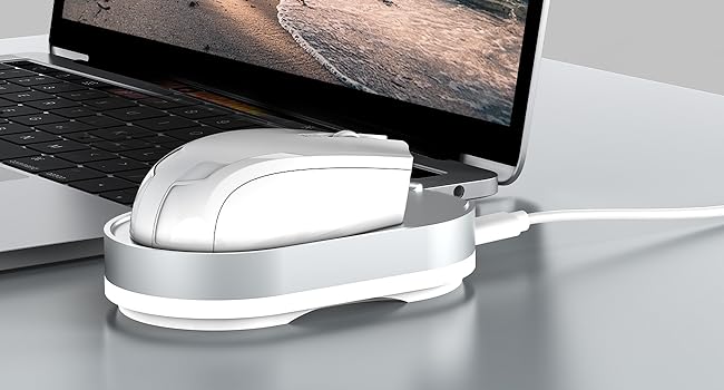 Вігглер клікер шейкер симулятор для миші ERGOPOLLO Mouse Mover Jiggler silver - Зображення 8