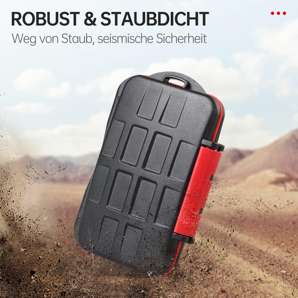 Водонепроникний захисний кейс для карт пам'яті LYNCA 12 x SD + 24 x micro SD - Зображення 9