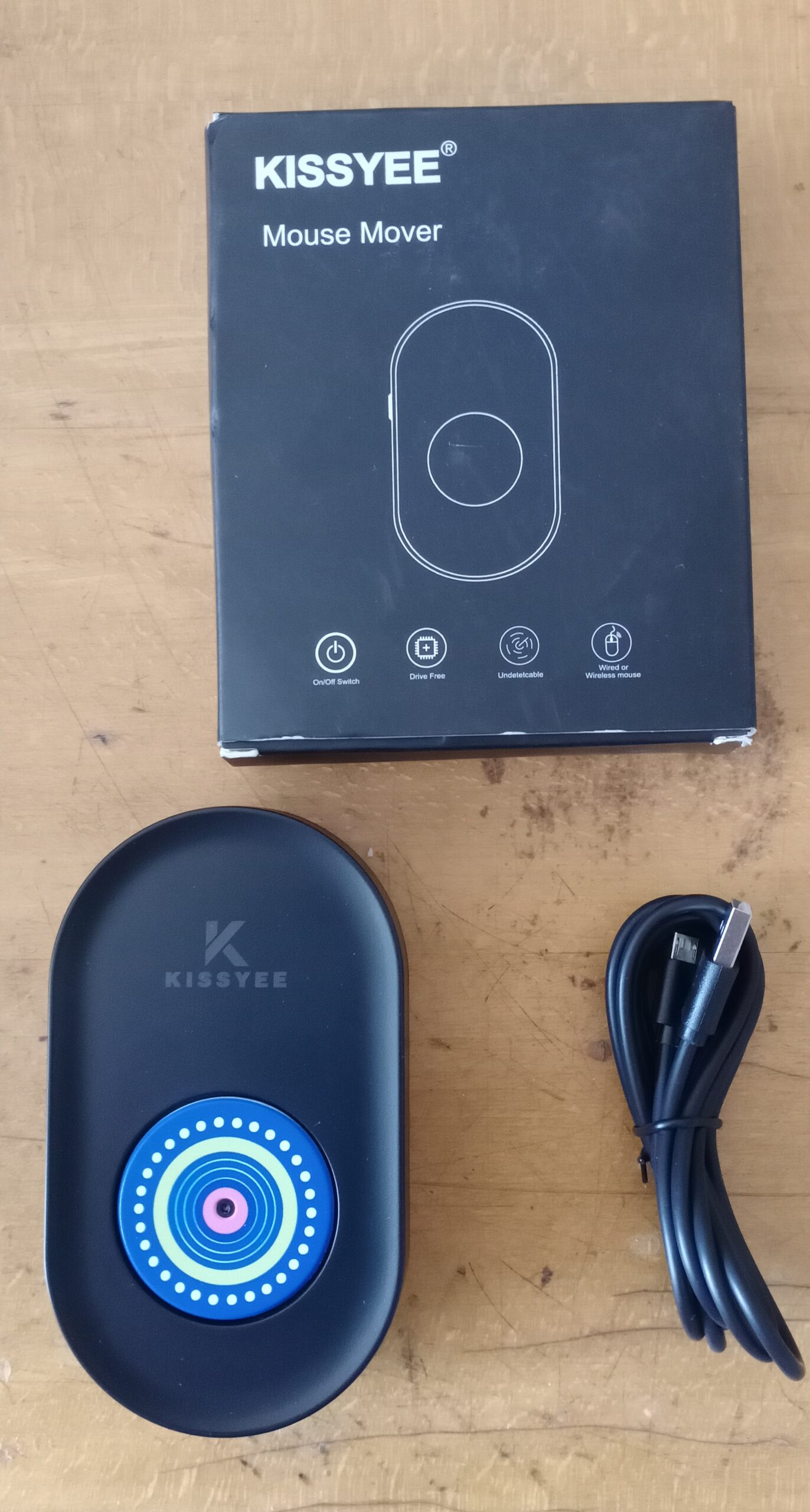 Вігглер клікер шейкер симулятор для миші KissYee Mouse Mover Jiggler - Зображення 6