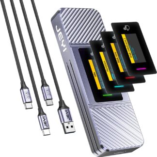 Зовнішня кишеня JEYI i9x Touchscreen, USB 3.2 Gen 2 для M2 2280