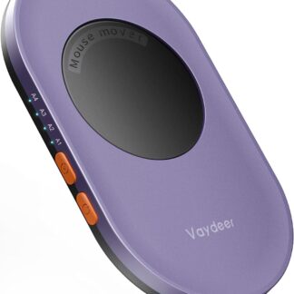 Вігглер клікер шейкер симулятор для миші Vaydeer Ultra Slim Mouse Jiggler, Timer, Purple