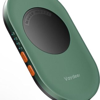 Вігглер клікер шейкер симулятор для миші Vaydeer Ultra Slim Mouse Jiggler, Timer, Green