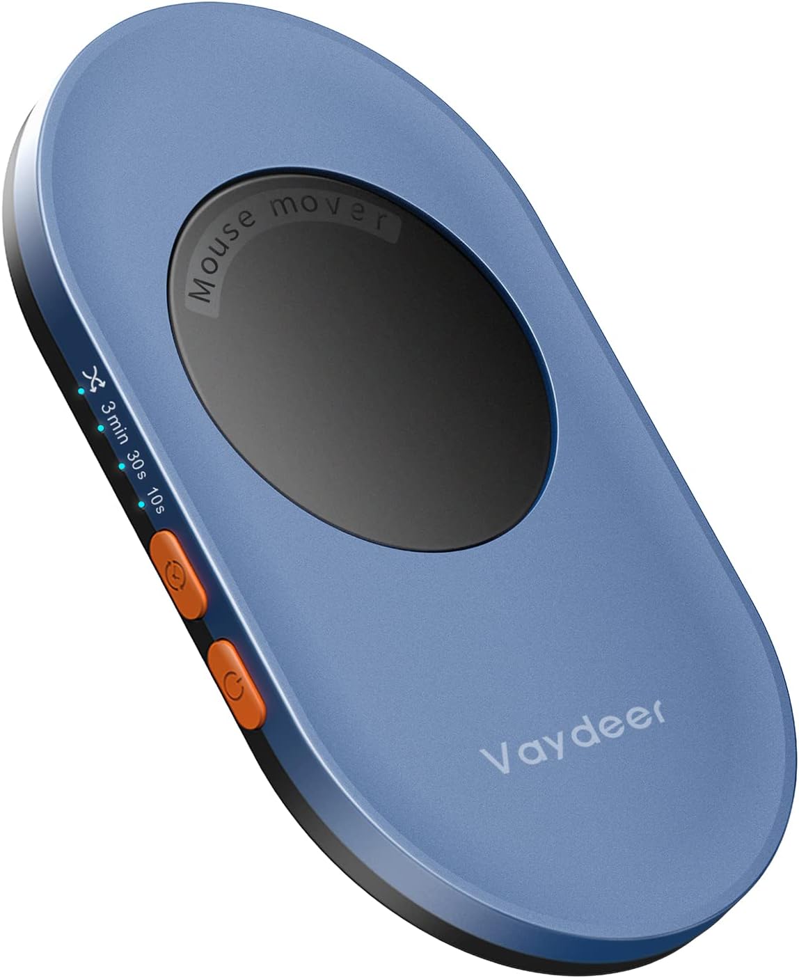 Вігглер клікер шейкер симулятор для миші Vaydeer Ultra Slim Mouse Jiggler, Timer, Dark Blue