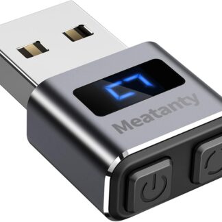 Вігглер клікер шейкер симулятор для миші Meatanty Mouse Mover Jiggler Metal Mini 2-buttons space grey