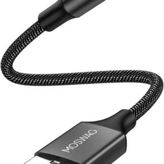 Кабель MOSWAG USB to AUX 0.2м black