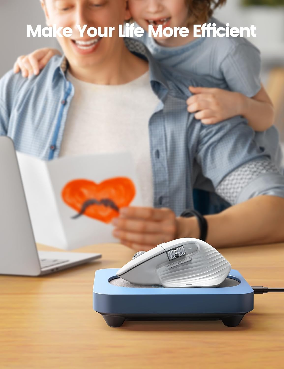 Вігглер шейкер симулятор для миші Vaydeer Max 3 Mouse Jiggler, Interval Timer, Hexagon - Зображення 7