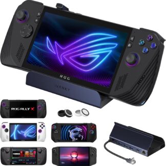Док-станція iVANKY VCA23 для Steam Deck/ROG Ally/Legion Go Dock, 8-в-1 HDMI 4K@60Hz, Gigabit Ethernet, USB-A та 100 Вт USB-C