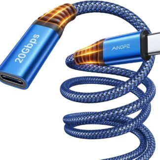 ​Кабель-подовжувач AINOPE Type-C to Type-C USB3.2 , 240W, 20Gbps, 2м Grey