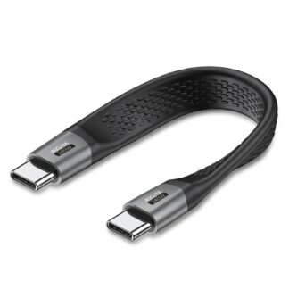 ​Кабель KETSOOBI USB-C FPC Cable USB4, 240W, 8K/4K Video, 40Gbps, 0.13м, black