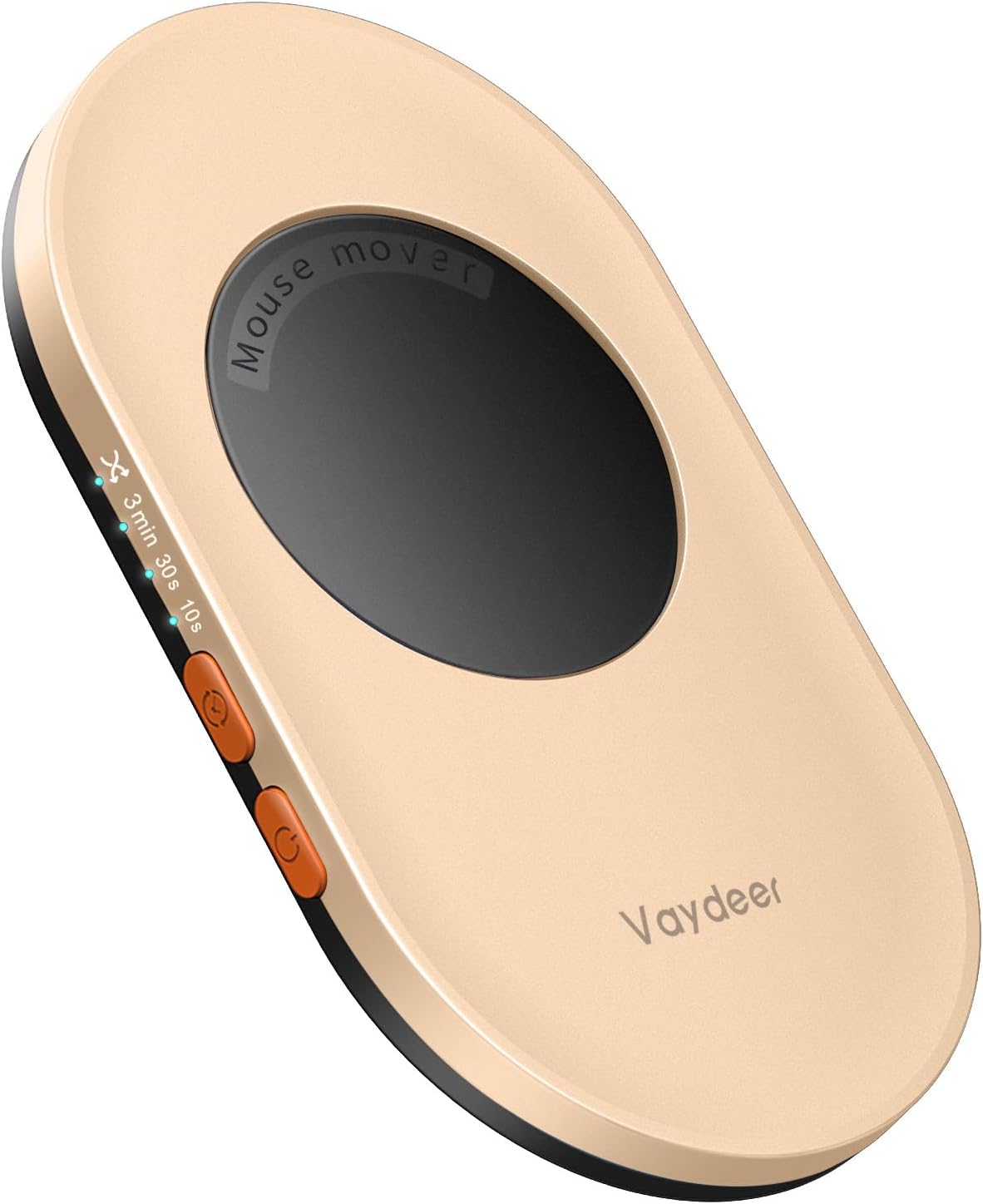 Вігглер шейкер симулятор для миші Vaydeer Ultra Slim Mouse Jiggler, Timer, Naples Yellow