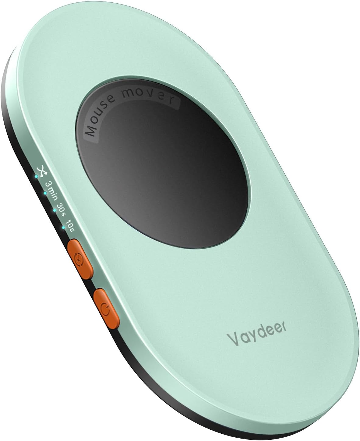 Вігглер шейкер симулятор для миші Vaydeer Ultra Slim Mouse Jiggler, Timer, Pastel Cyan