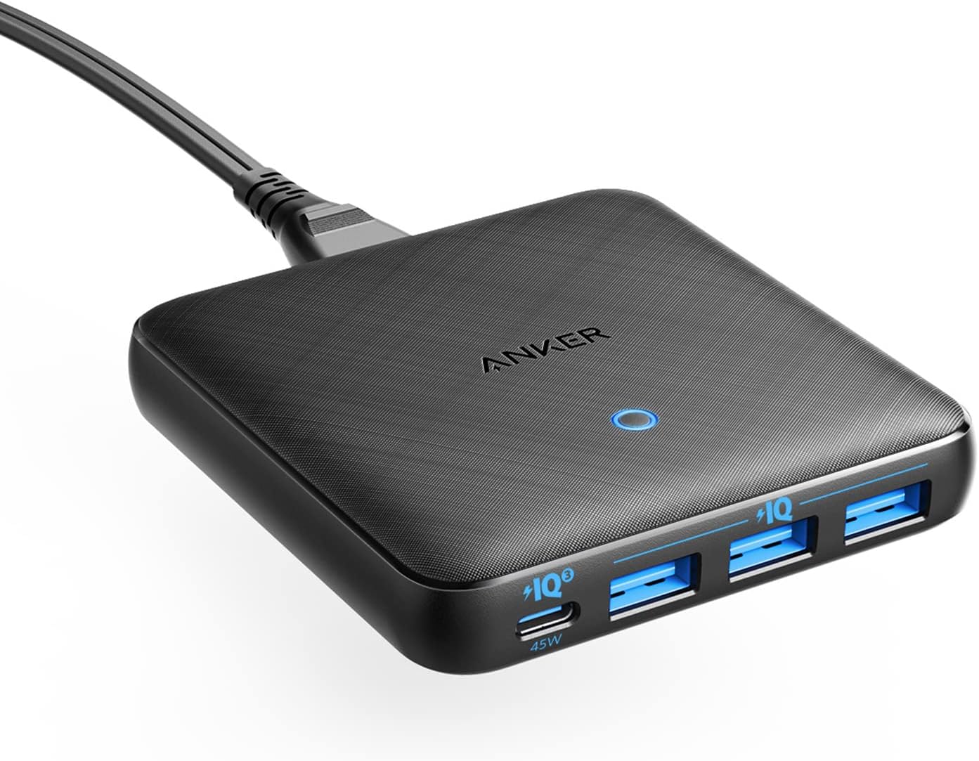 Зарядний пристрій Anker 65W 4 Port Charging Station, PIQ 3.0 & GaN (A2045)