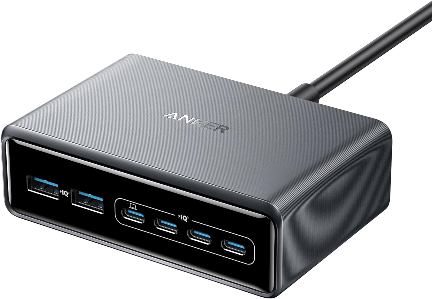 Зарядний пристрій Anker Prime Charger 6 Ports GaN 200W (A2683)