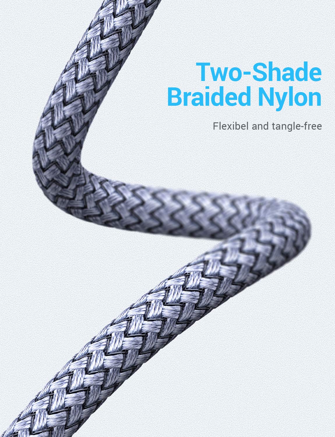 Кабель-подовжувач AINOPE USB3.0, 2м, grey - Зображення 3