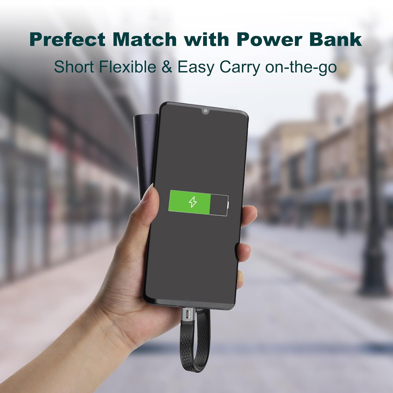 Кабель KETSOOBI USB-C FPC Cable USB4, 240W, 8K/4K Video, 40Gbps, 0.13м, black - Зображення 5