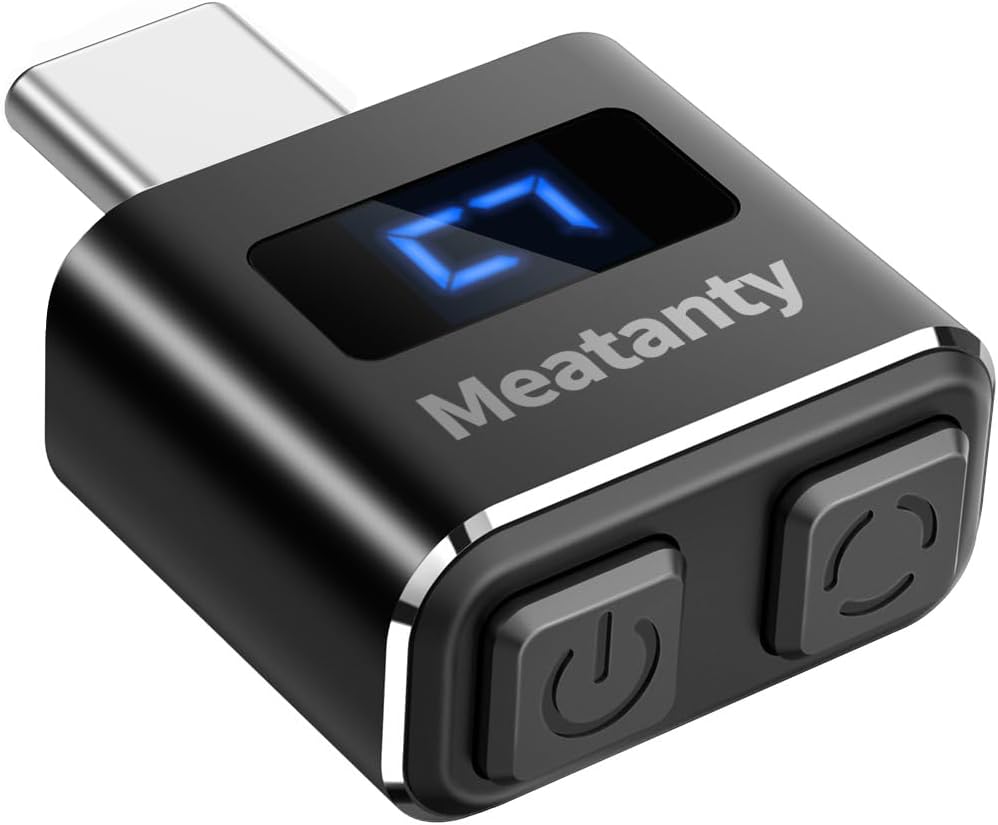 Вігглер шейкер симулятор для миші Meatanty Mouse Mover Jiggler Metal Mini 2-buttons black (Type-C)