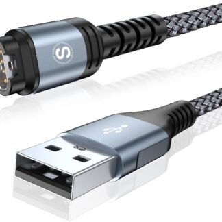 Кабель заряджання Sweguard для Garmin Watch 1.2м, сірий