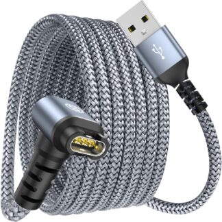 Кабель заряджання Sweguard для Garmin Watch Right Angle 1.2м, сірий