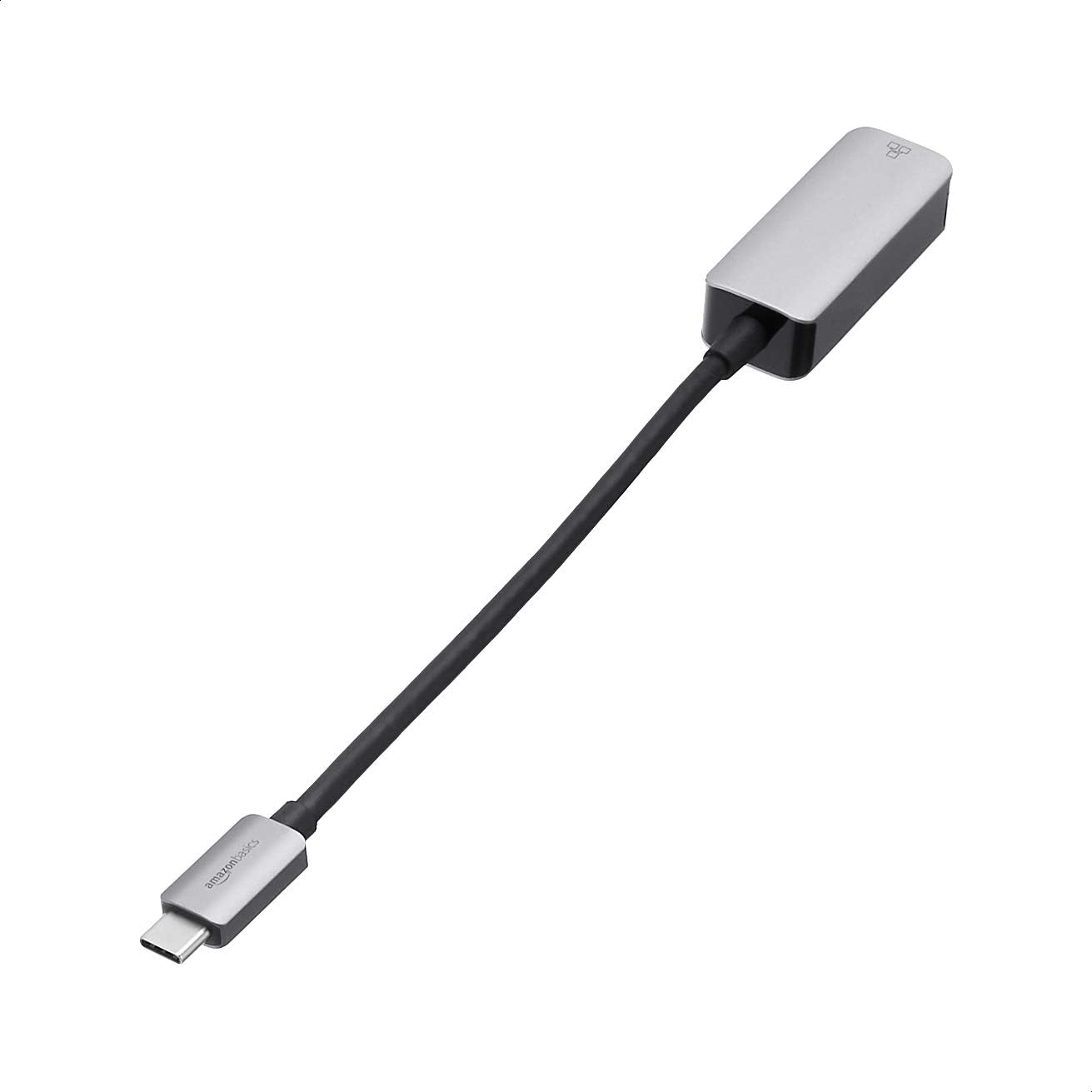 Адаптер Amazon Basics с USB Type-C на Gigabit Ethernet (зовнішна мережева карта) сірий - Зображення 5